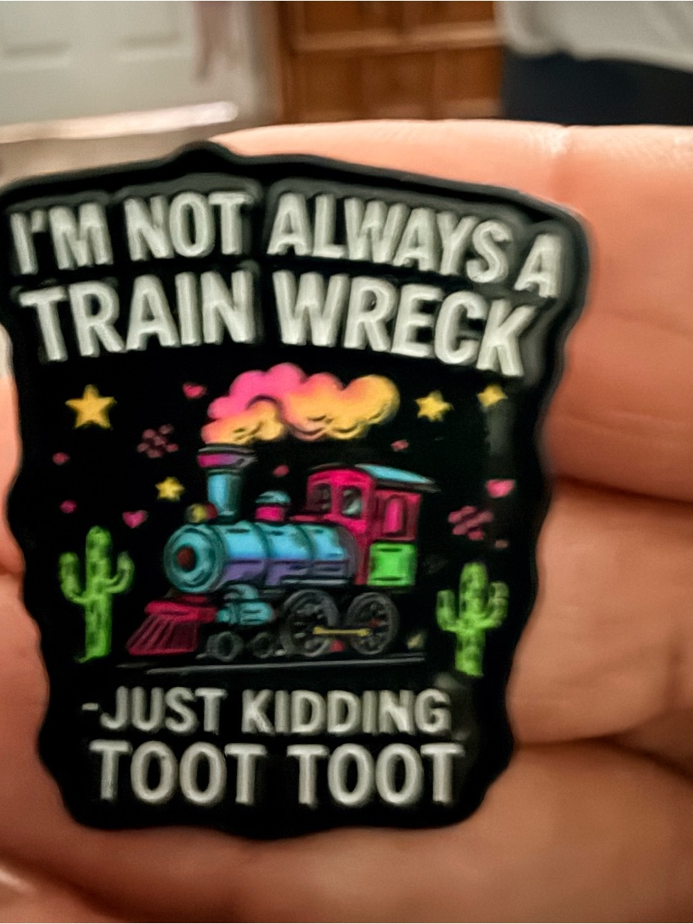 Train reck pin